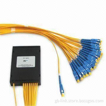 GB-PLC Splitter Module with 1260 to 1650nm Operating Wavelength